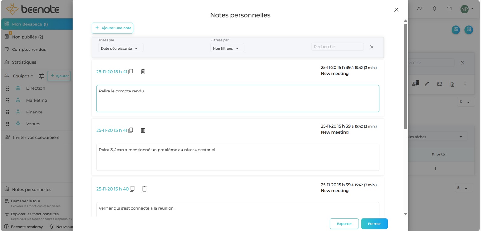 gestion-notes-personnelles-2 Beenote-gestion-notes-personnelles