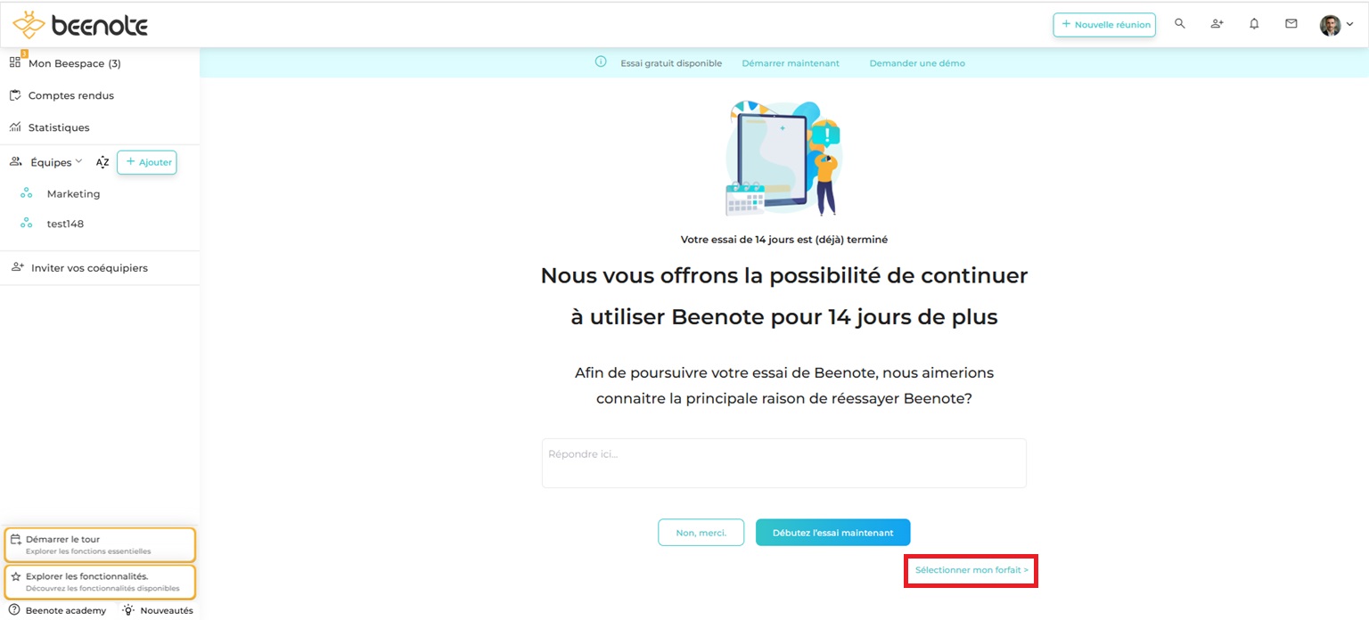 version d'essai beefree-3